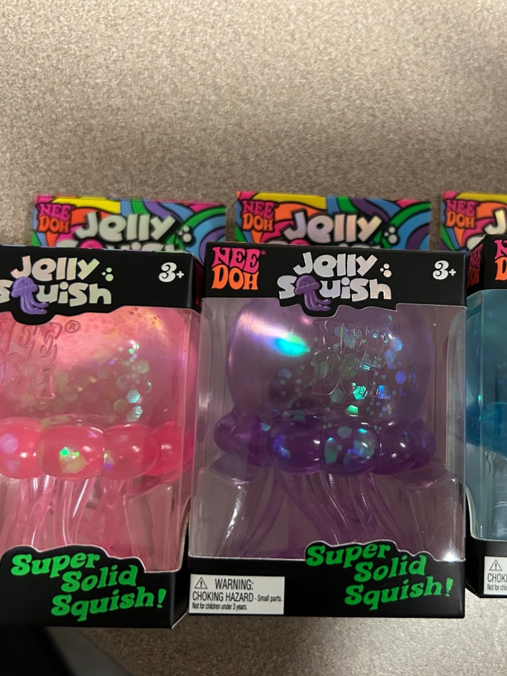 Needoh jellyfish x3